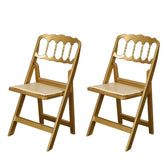 Padded Folding chair - Golden